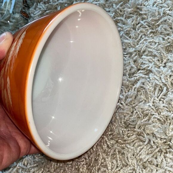 Pyrex Autumn Harvest Wheat Mixing Bowl #401 Vintage 75ML - Picture 9 of 11